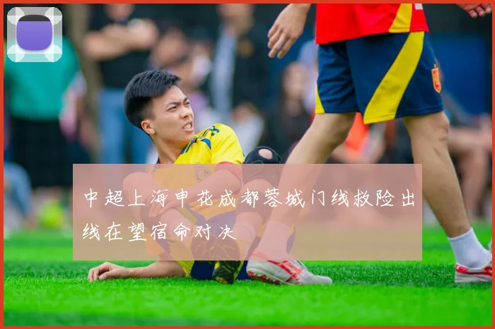 中超上海申花成都蓉城门线救险出线在望宿命对决